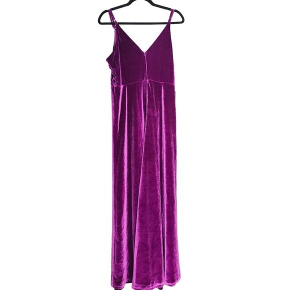 ZAN.STYLE Royal Purple Maxi Dress XL - Picture 4 of 8